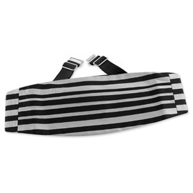 Reggimento Cummerbund by Principessa -  Silver Silk