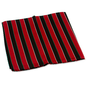 Scoula Pocket Square by Principessa -  Red Silk