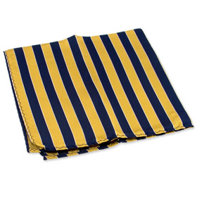 Scoula Pocket Square by Principessa -  Yellow Silk