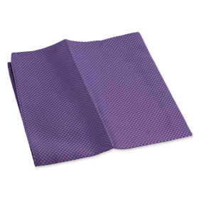 Revitalize Pocket Square by Principessa -  Purple Silk