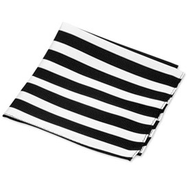 Legale Pocket Square by Principessa -  Silver Silk