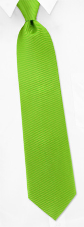 Green and Yellow Corded by Principessa green silk extra long ties