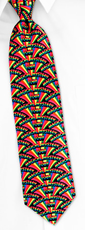 Beatles Magical Mystery Tour by The Beatles red silk ties