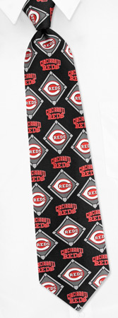 Black Stockings - MLB Cincinnati Reds By MLB Black Silk Ties