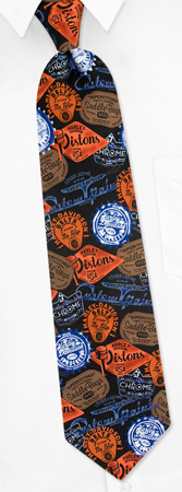 Bike Parts - HD Parts Patches By Harley Davidson Black Silk Ties