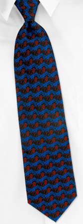 Sports Logos - MLB Los Angeles Dodgers All Logos By MLB Black Silk Ties
