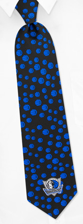 Basketball - NBA Dallas Mavericks Conservative By NBA Black Silk Ties