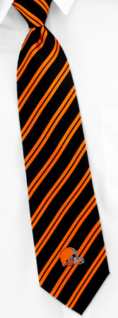NFL Cleveland Browns Stripe by NFL black silk ties