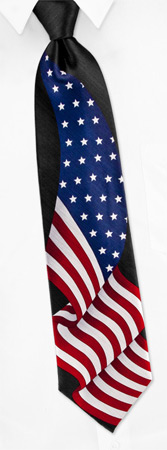 Flying High Tie by Wild Ties -  Black Silk