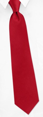 Burgundy Tie by Elite Solid -  Burgundy Silk