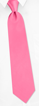 Pink Carnation Tie by Elite Solid - Pink Silk Pink Carnation Tie by Elite Solid - Pink Silk