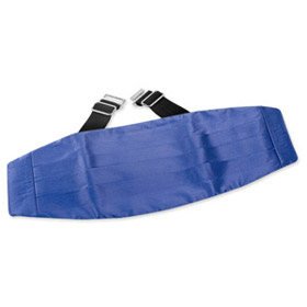 Wedgewood Blue Cummerbund by Elite Solid -  Blue Silk