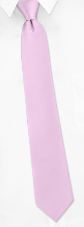 Narrow Ties - Baby Lilac (narrow) By Elite Lavender Silk Narrow Ties