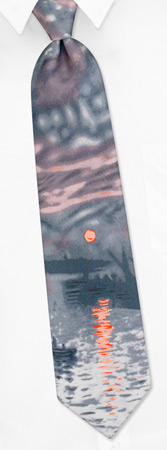 Impression - Monet by Wild Ties multicolor silk ties