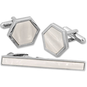Silver Cufflinks - Coperture Bianche By Enrico Pardini Silver Metal Clip And Cufflinks