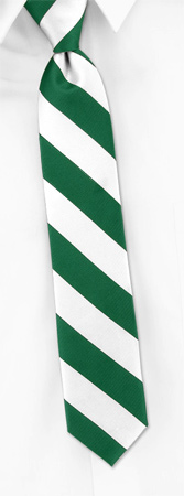 Green and White Stripe by Elite green silk boys ties