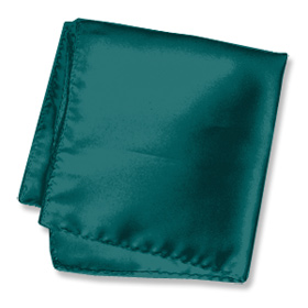 Ties Scarves - Jungle Green By Wild Ties Green Silk Pocket Squares