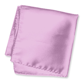 Wedding And Accessories - 14 Inch Pocket Square By Necktie Accessories Lavender Silk Pocket Squares