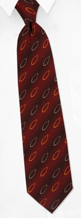 Christ Tie by Parquet Novelties - Red Polyester Christ Tie by Parquet Novelties - Red Polyester