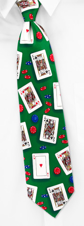 Poker Royalty by Tango - Max Raab green silk ties