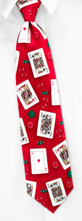 Poker Royalty by Tango - Max Raab red silk ties