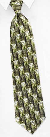 Cricket - Gull And Cricket By Inspire Neckwear Green Silk Extra Long Ties