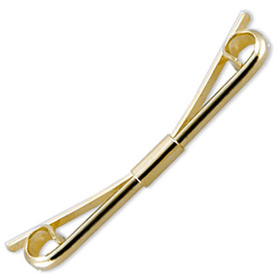 Semplicita Collar Bar by Competition -  Gold Metal