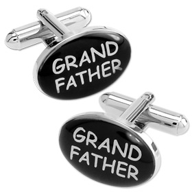 Wedding And Accessories - Grandfather By Necktie Accessories Silver Silver Plated Cufflinks