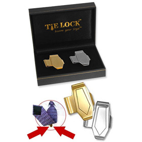 Silver Jewelry Box - Tie Lock Gift Box Set By Tie Lock Gold Metal Tie Stays