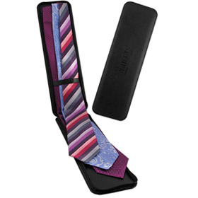 Zipper Wallets - Black Zipper Case By WT Accessories Black Leatherette Tie Cases