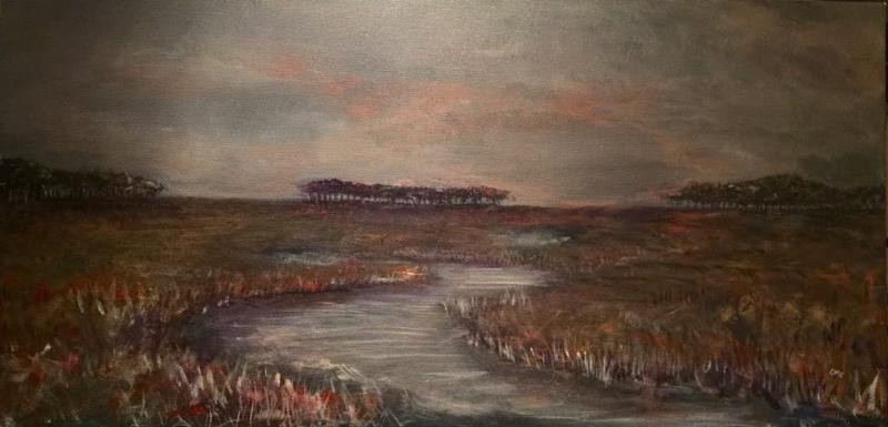 Onancock, Va Marsh by Crystal Collins