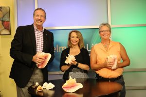 Jimmy, Lisa and ____ with ___'s conch shells
