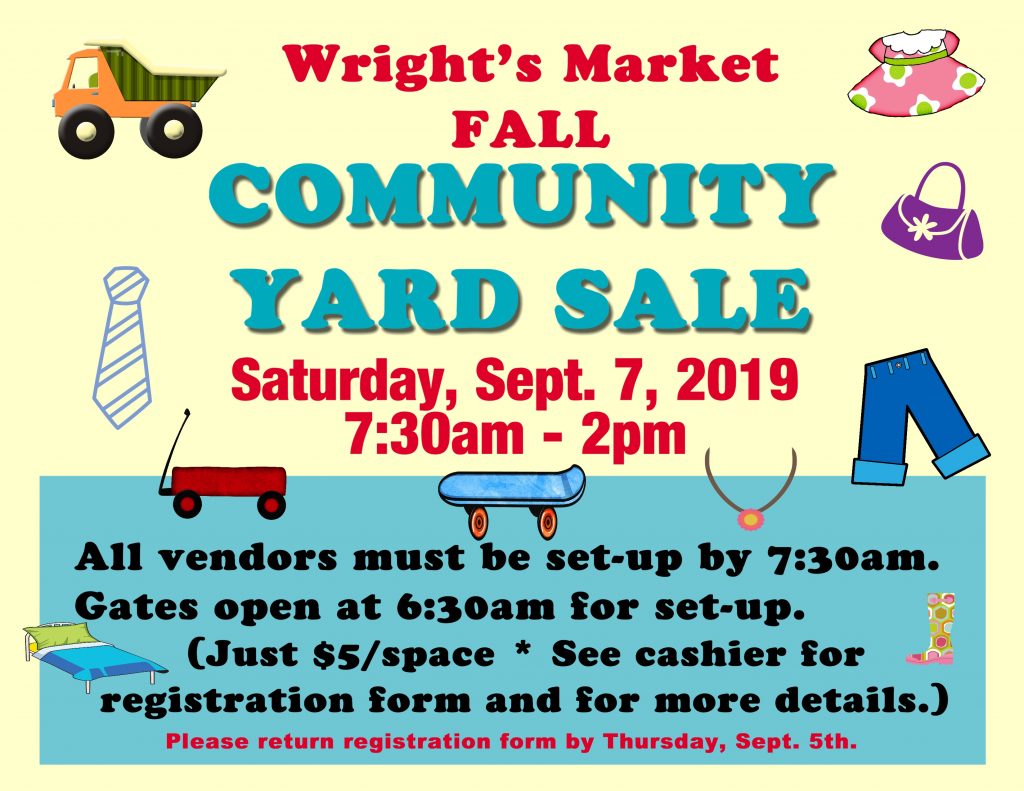 Fall Community Yard Sale DelmarvaLife
