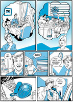 Corporate comic strip page 2