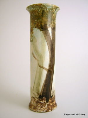 Large cylinder vase- Wildwood design