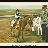 Donkey Rides on Blackpool beach 