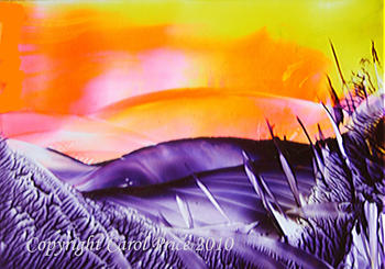 Encaustic Dreamscape II 