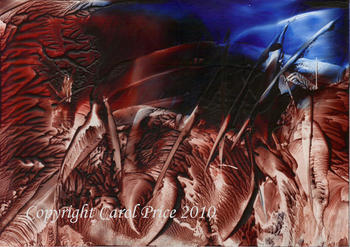 Encaustic Dreamscape IX