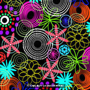 Graphic flowers