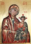 Icon after the Kahn Madonna