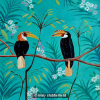 Indian hornbills