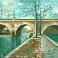 Morning light on the Seine