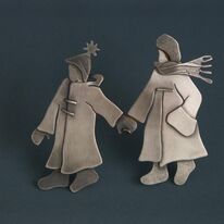two children