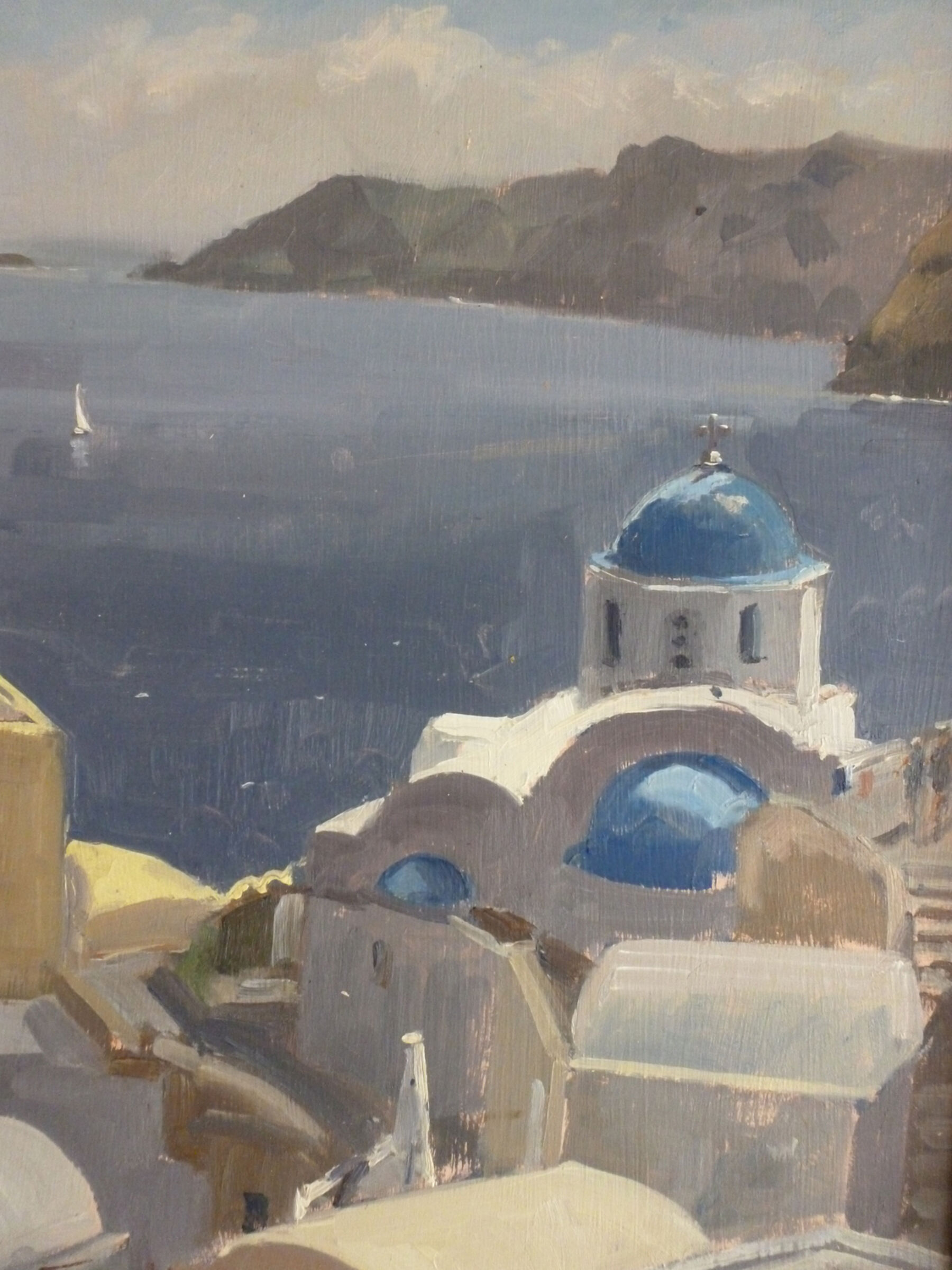 Blue Domes of Santorini
