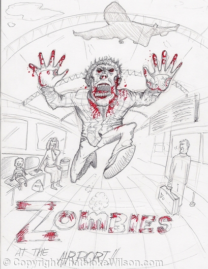 Zombies at the airport