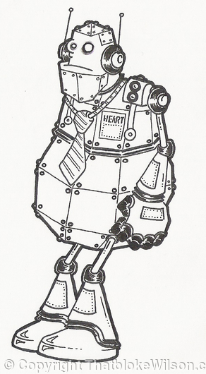 Robot - Boys T-shirt