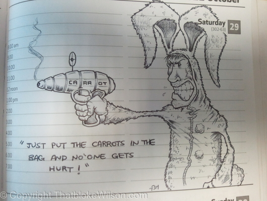 Carrot hold-up