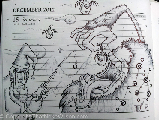 Yeti's lunchtime