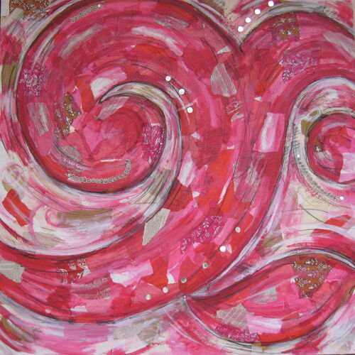 Pink swirl