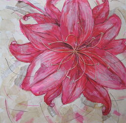 Pink flower